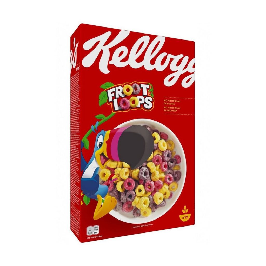 Kellogg's Froot Loops USA version - 286 gr - Bubble Roma