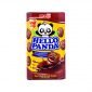 Simpatici biscottini di pasta frolla giapponesi firmati Meiji. Hello Panda Cocoa Biscuits with Double Chocolate sono biscottini a forma di testa di panda. Hanno impresso un piccolo panda che pratica uno sport diverso. Sono al cacao e ripieni di cremoso cioccolato. Dolci e croccanti…. davvero irresistibili!