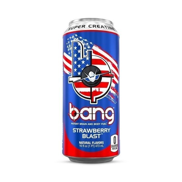 Bang Strawberry Blast Energy Drink 500 Ml