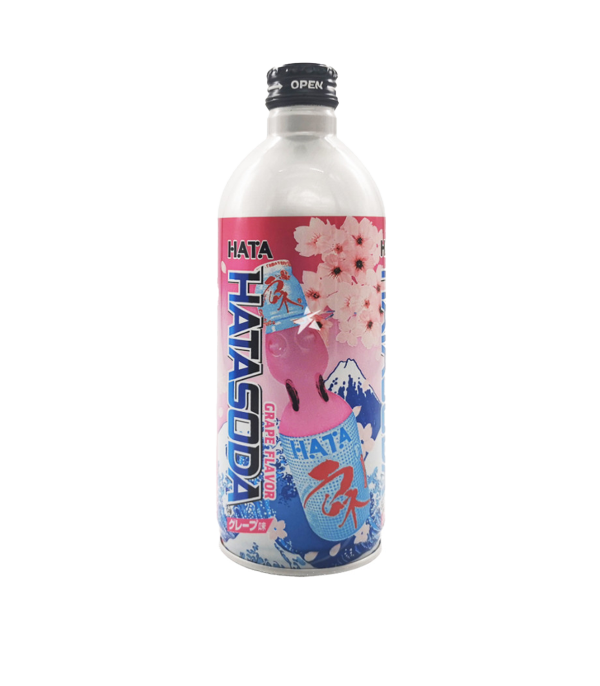 hata soda grape flavor Hatasoda Grape Flavor: la bevanda frizzante che ti sorprenderà. Gusta l'inconfondibile sapore dell'uva in questa deliziosa alternativa agli altri soft drink.