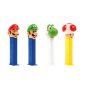 Tutti sanno che le caramelle alla frutta hanno un sapore ancora migliore quando puoi gustarle dagli iconici dispenser PEZ. In questo pacchetto troverai il dispenser a forma di Super Mario e degli altri personaggi dell’iconico videogioco Nintendo. Pez Super Mario un goloso ed unico giocattolo per tutte le età. Se desideri un personaggio specifico, faccelo sapere nelle note al momento dell’ordine. 