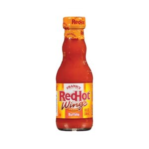 Frank’s RedHot Wings Buffalo Sauce è una salsa piccante a base di peperoncini e paprika. E' ottima per le tue alette di pollo piccanti ma anche abbinata a nachos e patatine. Scopri Frank’s RedHot Wings Buffalo Sauce !