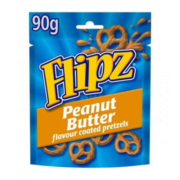 Flipz Peanut Butter Flipz Peanut Butter uniscono la croccantezza perfetta dei salatini con un delizioso rivestimento al burro d’arachidi. Uno snack dolce e salato irresistibile che ti conquisterà a ogni morso!