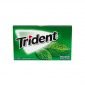 Trident Spearmint deliziose gomme da masticare al gusto menta firmate Trident. Come sempre le Trident sono senza zucchero, hanno il 30% di calorie in meno rispetto alle gomme classiche. Masticare Trident per 20 minuti dopo aver mangiato stimola il flusso di saliva prevenendo la carie.