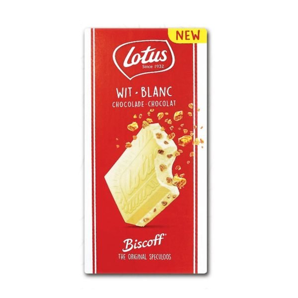 Lotus White Chocolate Original Cookie Filled - 180 gr