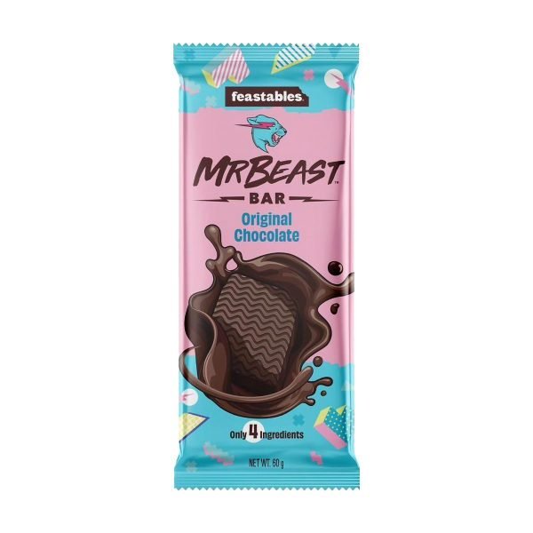 MR Beast BAR Original Organic Chocolate - 60 gr