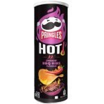 Pringles Hot Smokin' BBQ Ribs 160g è fumoso e focoso. E' lo snack perfetto per chi ama un abbondante pasto alla griglia. Le patatine croccanti sono state arricchite con un condimento piccante al barbecue che ricorda le costolette affumicate. Lascia che questa intensa esperienza di gusto ti porti direttamente nel miglio dello street food.