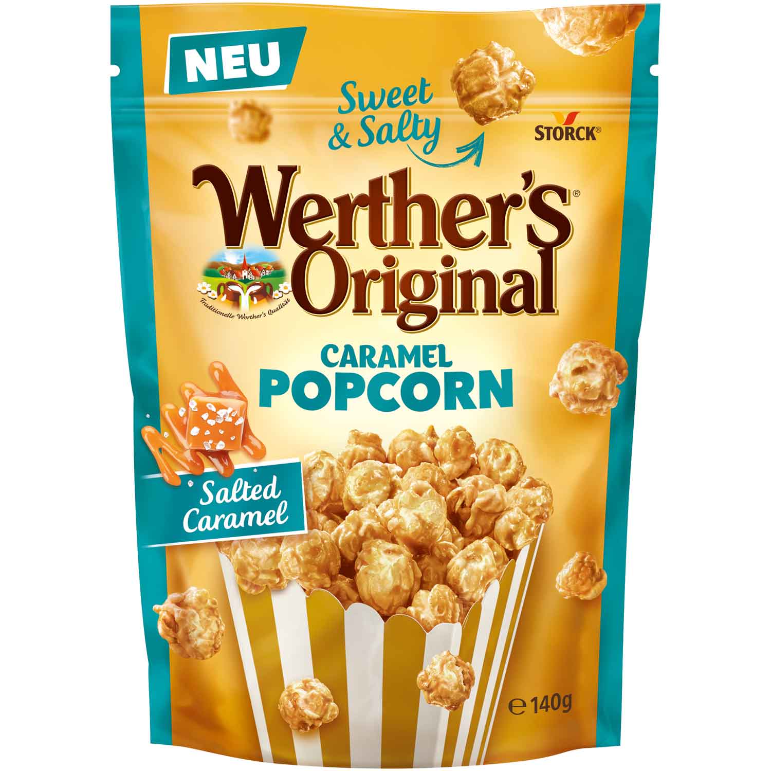 Werthers Original Caramel Popcorn Salted Caramel 140gr