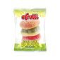 e Frutti Sour Mini Burger : questa caramella golosa alla frutta è a forma di mini burger. La superficie è ricoperta di zuccherini Aspri per una forte esperienza di dolce ed Aspro. Una vera delizia per grandi e piccini. Ogni caramella gelatinosa è incartata individualmente per garantire una maggiore freschezza.