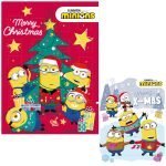 Minions Advent Calendar vi terrà incollati fino a Natale con le sue 24 scatole, ciascuna contenente un piccolo cioccolatino al latte tutto da gustare.