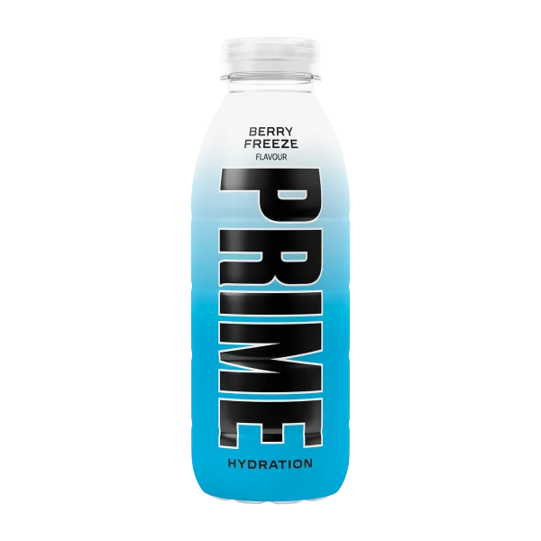 Prime Hydration Berry Freeze Prime Hydration Berry Freeze da 500 ml. Offre un sapore rinfrescante al gusto di lampone blu. Prime è stato sviluppato per colmare il vuoto tra il gusto eccezionale e la funzionalità. Prime è la spinta perfetta per ogni impresa. Con aromi audaci e dissetanti per aiutarti a rinfrescarti, reintegri e rifornirti. Prime contiene 10% Acqua di Cocco 250 mg BCAA Vitamine del gruppo B Antiossidanti Senza Glutine Senza Caffeina.