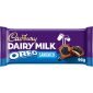 Cadbury Dairy Milk Oreo Sandwich unisce strati di morbida crema alla vaniglia con un cuore di biscotto Oreo irresistibile, ricoperto di cioccolato Dairy Milk di Cadbury!