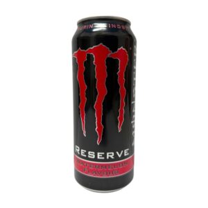 Fai il pieno di energia e di gusto! Dolce e saporita, la Monster Energy Reserve Watermelon Flavour ti dà subito la carica di cui hai bisogno. È al gusto anguria. Lattina UK da 500 ml con logo Monster e logo del pound inglese sulla sinistra. Scopri Monster Energy Reserve Watermelon Flavour.