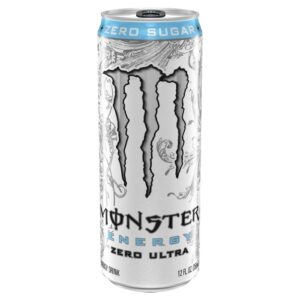 Monster Energy Ultra Zero White è un po' meno dolce rispetto alle altre bibite della famiglia Monster. Ha la stessa carica di sempre ma si distingue per il gusto leggero, frizzante e agrumato. Lattina americana da collezione con top colorato e logo Monster su linguetta colorata. Scopri Monster Energy Ultra Zero White Versione USA da 355 ml