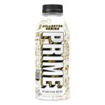 Prime Hydration Collector Series USA. La bevanda idratante Prime Hydration Drink della serie Collector è caratterizzata da una miscela di agrumi, kiwi e lampone, che alcuni fan potrebbero aver già provato se hanno mai avuto a disposizione le collaborazioni Central Cee e Peso Pluma. Questa nuova bottiglia fabbricata negli USA presenta un design unico e un codice QR con cui puoi vincere un premio in denaro. L'offerta è valida per un periodo limitato ed è speciale per quest'estate.