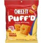 Cheez-It PuffeD. Gusta il divertimento di quadratini soffici e ariosi, delle dimensioni di un boccone, cotti con formaggio 100% vero dentro e fuori. Doppio formaggio significa doppio sapore e doppio divertimento. Questo snack appaga i tuoi sensi con una croccantezza irresistibile seguita da una consistenza che si scioglie in bocca. Cotti con formaggio 100% vero dentro ogni cracker soffice per il massimo del gusto. tieni Cheez-It Puff'd nella dispensa di casa per una sferzata di energia pomeridiana o per uno spuntino dopo la scuola. Made in the USA