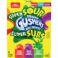 Super Sour Fruit Gushers 132 gr. Gli snack Gushers Super Aspri al gusto di frutta sono una squisita delizia che unisce un centro succoso e liquido a un guscio esterno gommoso. Questi snack senza glutine e gelatina, offrono un'esplosione di sapore di mirtillo e uva, frutti di bosco e lampone limonata. Confezionati singolarmente, sono un comodo spuntino da portare con sé. I Gushers offrono un modo divertente e gustoso per soddisfare la vostra di dolce, assaporando una consistenza unica che delizierà sicuramente le vostre papille gustative.