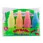 Cry Baby Wax Sour Mini Drinks. Morsicateli, beveteli, masticateli: i Mini Drink Cry Baby Extra Sour sono l'esperienza di caramelle acide per eccellenza! Queste nostalgiche bottiglie di cera sono riempite con un liquido intensamente aspro che scuoterà le vostre papille gustative e vi lascerà con la voglia di altro. Pronti per un'avventura piena di sapore? Prendete una bottiglia, assaggiatela e godetevi l'esplosione di bontà acidula al suo interno. Perfetti per chi ama una delizia acida divertente e unica!