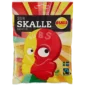BUBS Sur Skalle è l'iconica caramella svedese a forma di teschio che unisce un gusto fruttato a un tocco acidulo. Queste caramelle completamente vegane e senza gelatina sono la scelta perfetta per chi ama i sapori intensi e aspri. Lo zucchero utilizzato è certificato Fairtrade: concedetevi un piacere con la coscienza pulita!