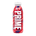 Prime Hydration UFC V3 500 ml Bottle Made in UK. Offre un sapore rinfrescante al gusto di frutti di bosco e agrumi. Prime è stato sviluppato per colmare il vuoto tra il gusto eccezionale e la funzionalità. Prime è la spinta perfetta per ogni impresa. Con aromi audaci e dissetanti per aiutarti a rinfrescarti, reintegri e rifornirti. Prime contiene 10% Acqua di Cocco 250 mg BCAA Vitamine del gruppo B Antiossidanti Senza Glutine Senza Caffeina.