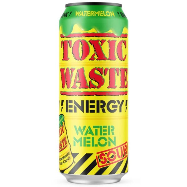 Preparatevi per un'altra folle avventura con i maestri dell'acidità: Toxic Waste Energy Drink Sour Watermelon, che unisce il gusto rinfrescante dell'anguria all'estrema acidità delle leggendarie caramelle. Aggiungete una buona dose di caffeina e avrete la bevanda perfetta per una ricarica immediata. Preparatevi per un'altra folle avventura con i maestri dell'acidità: Toxic Waste Energy Drink Sour Watermelon, che unisce il gusto rinfrescante dell'anguria all'estrema acidità delle leggendarie caramelle. Aggiungete una buona dose di caffeina e avrete la bevanda perfetta per una ricarica immediata.