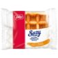 Lotus Suzy Vanilla, waffle alla vaniglia da 28g. Morbido e delizioso. Il waffle alla vaniglia Lotus Suzy è un classico della tradizione belga. Con la sua consistenza leggera e soffice e il delicato sapore di vaniglia, questo delizioso waffle all'uovo fresco è perfetto per grandi e piccini. Metti questa creazione in una lunchbox come piccola sorpresa, oppure offri ai tuoi ospiti questi soffici waffle con caffè e tè, e vedrai sicuramente i loro volti raggianti.