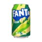 Fanta Pear da 330 ml. Fanta Pear è una bevanda frizzante dal gusto dolce e rinfrescante di pera. Perfetta per ogni momento della giornata, unisce il piacere delle bollicine al sapore delicato del frutto. Ideale da gustare fresca, offre un’esperienza unica e fruttata, senza caffeina. Un tocco originale per dissetarsi con gusto.