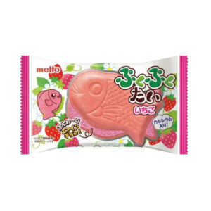 Meito Pukupuku Fish Strawberry Wafer 16 gr. Il Meito Japanese Strawberry Wafer è un dolcetto giapponese unico: wafer croccante a forma di pesciolino con morbida crema alla fragola. Divertente e goloso, regala un’esperienza originale che conquista grandi e piccoli. Perfetto per una pausa dolce e irresistibile.