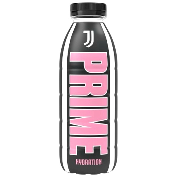 Prime Hydration Juventus Fc V2 da 500 ml. Questa edizione limitata ha il sapore del frutto del drago e dell'acai. Ti mantiene fresco e forte, senza zucchero e con solo 25 calorie a bottiglia. PRIME è la bevanda idratante creata dagli YouTuber KSI e Logan Paul. Con sapori audaci e dissetanti per rinfrescare, reintegrare e ricaricare, PRIME è la spinta perfetta per qualsiasi attività. Questa è un'edizione esclusiva e limitata, non verrà mai più distribuita! Approfittane finché puoi!!