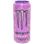 Monster Energy Ultra Wild Passion. Scopri Monster Ultra Wild Passion, l’energia esotica con gusto di frutto della passione e un twist unico. Zero zuccheri, solo 10 calorie, e la classica miscela Monster con 150 mg di caffeina, taurina, L-carnitina e vitamine B. Fresca, intensa e perfetta per ogni momento della giornata. ✨ Made il The USA