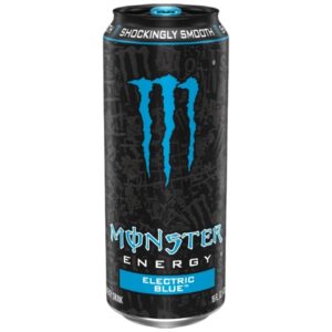 Monster Energy Electric Blue presenta una miscela di lampone blu incredibilmente morbida che offre una carica di energia audace e dolce che amerai. Scatena la tua Bestia interiore con questo nuovo  gusto Monster! Immerse nel nostro stile inconfondibile, queste lattine esplodono di colore e carattere, urlando Monster da ogni angolazione. Made in The USA