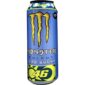 Monster VR46 Zero Sugar UK 500 ml The Doctor.  Latina da 500 ml versione Inglese Senza Zucchero.  Bevanda energetica gassata con 160 mg di caffeina. VR46 ha un sapore diverso dalle tradizionali bevande energetiche, con un leggero, fresco e agrumato gusto. Abbiamo collaborato con il campione di MotoGP, Valentino Rossi, detto “”The Doctor””, per creare la nostra Monster più veloce di sempre. Servire freddo per la massima freschezza.