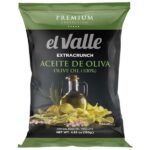 El Valle Extra Crunch Olive Oil con Sal Rosa da 150 gr. Le El Valle Extra Crunch Olive Oil con Sal Rosa 120 g sono patatine spagnole artigianali, cotte lentamente per una croccantezza eccezionale. Realizzate con olio d’oliva di alta qualità e sale rosa dell’Himalaya, offrono un gusto puro, equilibrato e autentico. Perfette per chi cerca uno snack raffinato e naturale. ✨