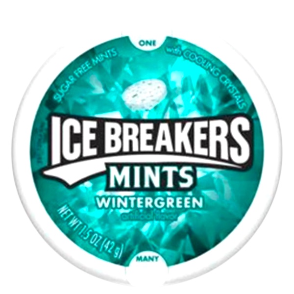 Ice Breakers Wintergreen 42 gr. Le Ice Breakers Wintergreen sono pastiglie rinfrescanti dal gusto intenso e cristallino di menta dolce wintergreen, pensate per donare una freschezza immediata e duratura. Perfette da tenere in tasca o in borsa, offrono un’esplosione di sapore che lascia l’alito pulito e la bocca piacevolmente fresca.