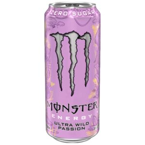 Monster Energy Ultra Wild Passion. Scopri Monster Ultra Wild Passion, l’energia esotica con gusto di frutto della passione e un twist unico. Zero zuccheri, solo 10 calorie, e la classica miscela Monster con 150 mg di caffeina, taurina, L-carnitina e vitamine B. Fresca, intensa e perfetta per ogni momento della giornata. ✨ Made il The USA