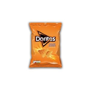 Doritos Tangy Cheese - 140 gr. I Doritos Tangy Cheese combinano tutto il caratteristico crunch dei Doritos con un intenso e cremoso gusto di formaggio. 🧀 Realizzati con mais e olio di colza, sono ricoperti da una speciale miscela aromatica a base di siero di latte, latticello, formaggio in polvere, pomodoro, cipolla, aglio e spezie.
