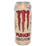 Un'esplosione di gusto tropicale! La Monster Energy Pacific Punch combina il carattere della bevanda energetica Monster con un mix fruttato ispirato al punch. 🍒🍍 Il suo gusto intenso unisce note di arancia, mela, lampone, ciliegia, guava, ananas e frutto della passione, per una bevanda dolce e fruttata dal look ispirato al mondo dei pirati.