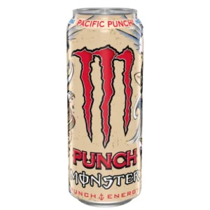 Un'esplosione di gusto tropicale! La Monster Energy Pacific Punch combina il carattere della bevanda energetica Monster con un mix fruttato ispirato al punch. 🍒🍍 Il suo gusto intenso unisce note di arancia, mela, lampone, ciliegia, guava, ananas e frutto della passione, per una bevanda dolce e fruttata dal look ispirato al mondo dei pirati.
