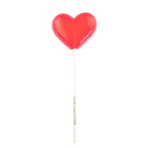 Cherry Heart Lollipop da 11 gr. Il Cherry Heart Lollipop Cand’Art è un lecca-lecca a forma di cuore dal gusto ciliegia intenso, dolce e fruttato. Prodotto in Belgio, è realizzato con zucchero di alta qualità e aromi selezionati, perfetto per regalare un tocco romantico o per una pausa golosa. Colorato, brillante e irresistibile, è ideale per feste, regali e momenti di pura dolcezza.