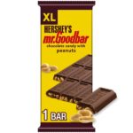 Hershey's Mr Goodbar XL 125 gr. Intenso e bilanciato: 🍫 Cioccolato al latte dolce e vellutato 🥜 Arachidi tostate croccanti e leggermente salate Un morso pieno, classico e sempre appagante.