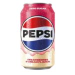 Scopri un gusto sorprendente con Pepsi Strawberries and Cream, la Pepsi in edizione speciale che unisce il classico sapore della cola a note dolci di fragola e crema alla vaniglia. Una bevanda morbida e golosa, perfetta per gli amanti delle bibite americane e dei gusti originali. Da gustare ben fredda per un’esperienza unica e irresistibile.