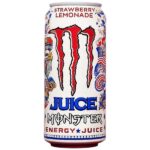 Monster Juice Strawberry Lemonade 473 ml. 🍋 Il Monster Juice Aussie Style Lemonade (solo per esempio di stile simile) anticipa la direzione del nuovo Strawberry Lemonade Juice Monster: una bevanda della gamma Juice Monster con vera polpa di frutta. ✨ Profilo di gusto: miscela dolce di fragola e limonata agrumata, pensata come bevanda estiva intensa.