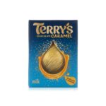 Terry s Chocolate Caramel 145 g. Terry’s Chocolate Caramel è una deliziosa variante del celebre cioccolato inglese, che unisce finissimo cioccolato al latte a un cuore morbido di caramello. Ogni spicchio offre un perfetto equilibrio tra dolcezza, cremosità e intensità del cacao. Ideale da condividere o da gustare come coccola premium in stile