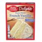 Betty Crocker Super Moist French Vanilla 375 gr. Betty Crocker Super Moist French Vanilla è il cake mix ideale per chi ama le torte morbide dal gusto elegante e raffinato. La vaniglia francese dona una nota più ricca e cremosa rispetto alla vaniglia classica, rendendo questa torta perfetta sia da sola che come base per frosting, farciture e cake design. La consistenza è incredibilmente soffice e umida, tipica della linea Super Moist, e il risultato è sempre professionale anche senza grande esperienza in cucina. È uno dei preparati più utilizzati nelle bakery americane come base neutra per torte personalizzate, cupcake, layer cake e dessert creativi.