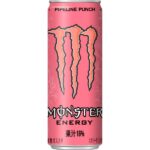 Monster Energy Pipeline Punch Japan Edition 355 ml. Monster Pipeline Punch Japan è una bevanda energetica tropicale con il 16% di succo di frutta. Gusto esotico, intenso e fruttato in una lattina iconica rosso corallo. Pipeline Punch è una delle Monster più amate in assoluto.