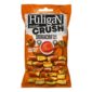 Huligan Pretzel Crush Sriracha Chilli Sauce 65 gr. Huligan Pretzel Crush alla Salsa Sriracha è uno snack croccante dal gusto piccante e speziato, composto da pezzi di pretzel aromatizzati con condimento alla salsa Sriracha chili, perfetto come aperitivo o spuntino con un tocco deciso e audace.