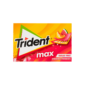 Trident Max Strip Peach Watermelon. Assapora l’esplosione di gusto delle Trident Max Peach & Watermelon: gomme da masticare senza zucchero che combinano la dolcezza del melone con la freschezza del lime. Perfette per rinfrescare l’alito e soddisfare la voglia di dolcezza senza sensi di colpa, grazie agli edulcoranti a basso contenuto calorico. Il loro sapore intenso e duraturo le rende ideali in ogni momento della giornata. Confezionate in pratici blister, sono sempre pronte a regalarti una pausa di piacere fruttato.