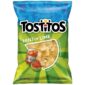 Tostitos Tortilla Chips Hint of Lime . Le Tostitos Hint of Lime sono autentiche tortilla chips di mais ispirate alla tradizione messicana. Preparati con mais selezionato e fritti per ottenere una consistenza perfettamente croccante, questi triangoli di tortilla sono arricchiti con una leggera nota di lime che aggiunge freschezza e carattere al sapore.