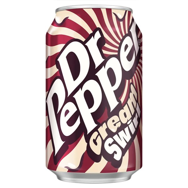 Dr Pepper Cream Swirl è la nuova limited edition 2026 che unisce il gusto iconico Dr Pepper a una crema alla vaniglia leggera effetto “float”. Rispetto alla Cream Soda è meno dolce, più equilibrata e molto più bevibile, con il sapore classico che resta protagonista. Ricorda una Dr Pepper con gelato sciolto: morbida, rotonda e non stucchevole. Perfetta per chi vuole qualcosa di diverso ma senza eccessi, ideale sia da collezione che da bere davvero senza stancare mai.