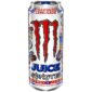 Monster Juice Strawberry Lemonade 473 ml. Energy drink con vero succo al gusto fragola e limonata. Dolce, fresco e super americano, con tutta la carica Monster. Monster Juice Strawberry Lemonade è una delle varianti più bevibili e amate della linea Juice. Unisce il gusto dolce e pieno della fragola con la freschezza leggermente acidula della limonata, creando un equilibrio perfetto tra energia e piacere.